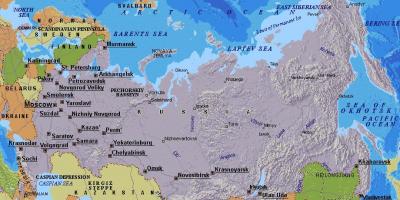 Mapu Moskva Rusko